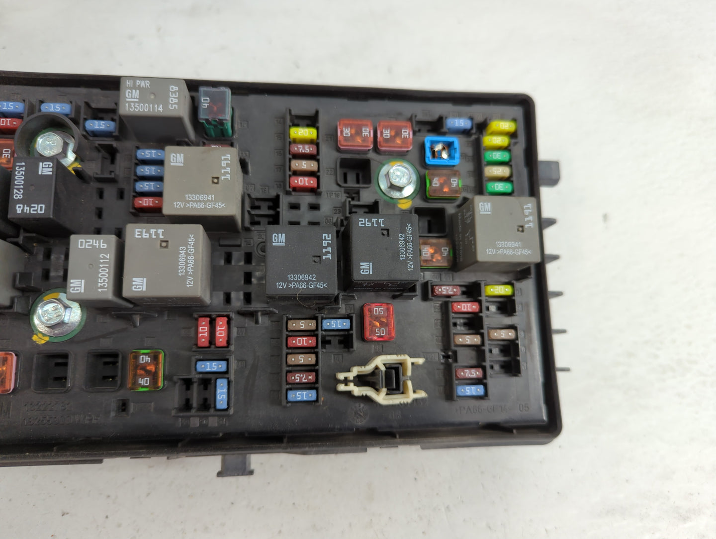 2011-2014 Chevrolet Cruze Fusebox Fuse Box Panel Relay Module Fits Fits 2011 2012 2013 2014 OEM Used Auto Parts - Oemusedaut