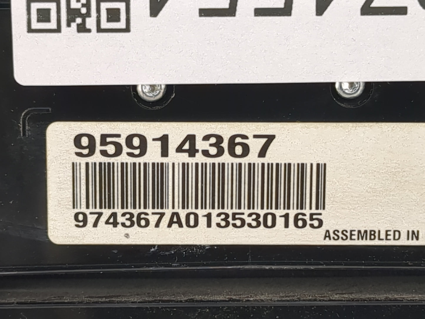 2012-2016 Chevrolet Cruze Radio Control Panel - Oemusedautoparts1.com