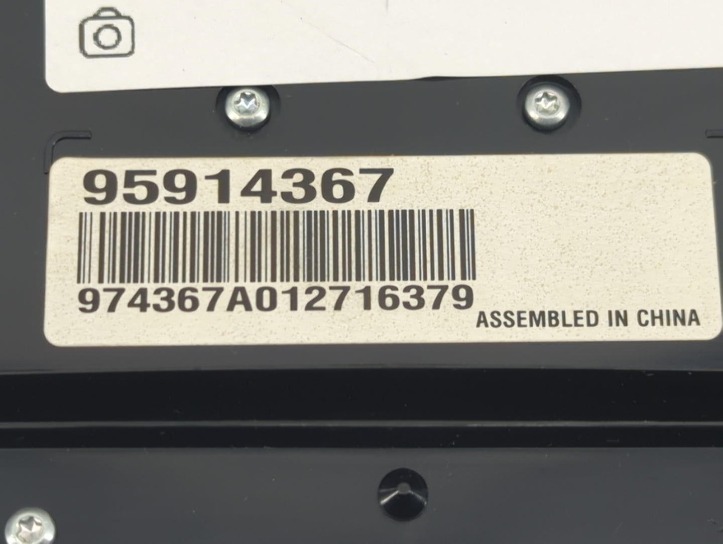 2012-2016 Chevrolet Cruze Radio Control Panel - Oemusedautoparts1.com