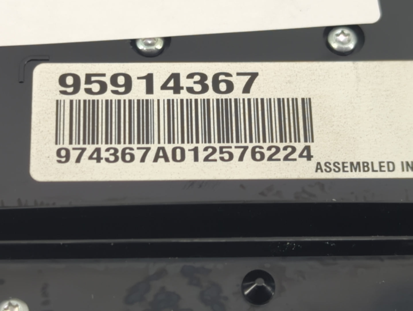 2011-2016 Chevrolet Cruze Radio AM FM Cd Player Receiver Replacement P/N:95914367 Fits Fits 2011 2012 2013 2014 2015 2016 OE