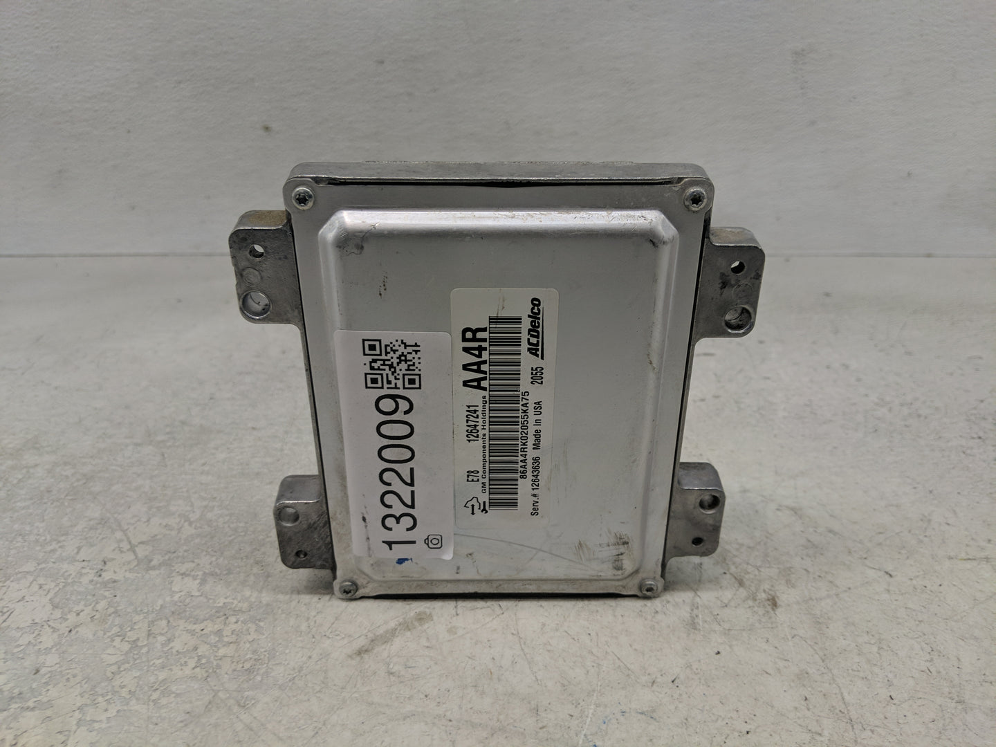 2012-2015 Chevrolet Cruze PCM Engine Control Computer ECU ECM PCU OEM P/N:12647241 Fits Fits 2012 2014 2015 OEM Used Auto Pa