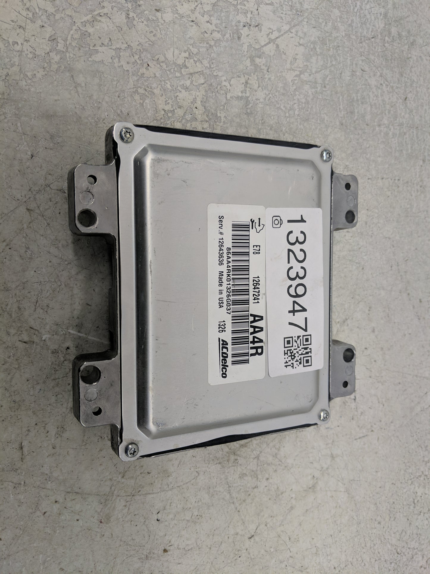 2011-2012 Chevrolet Cruze PCM Engine Control Computer ECU ECM PCU OEM P/N:12647241 Fits Fits 2009 2010 2011 2012 2013 2014 O