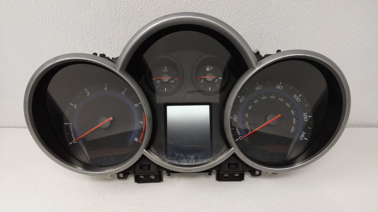 2012 Chevrolet Cruze Instrument Cluster Speedometer Gauges P/N:95940656 95487986 Fits OEM Used Auto Parts - Oemusedautoparts