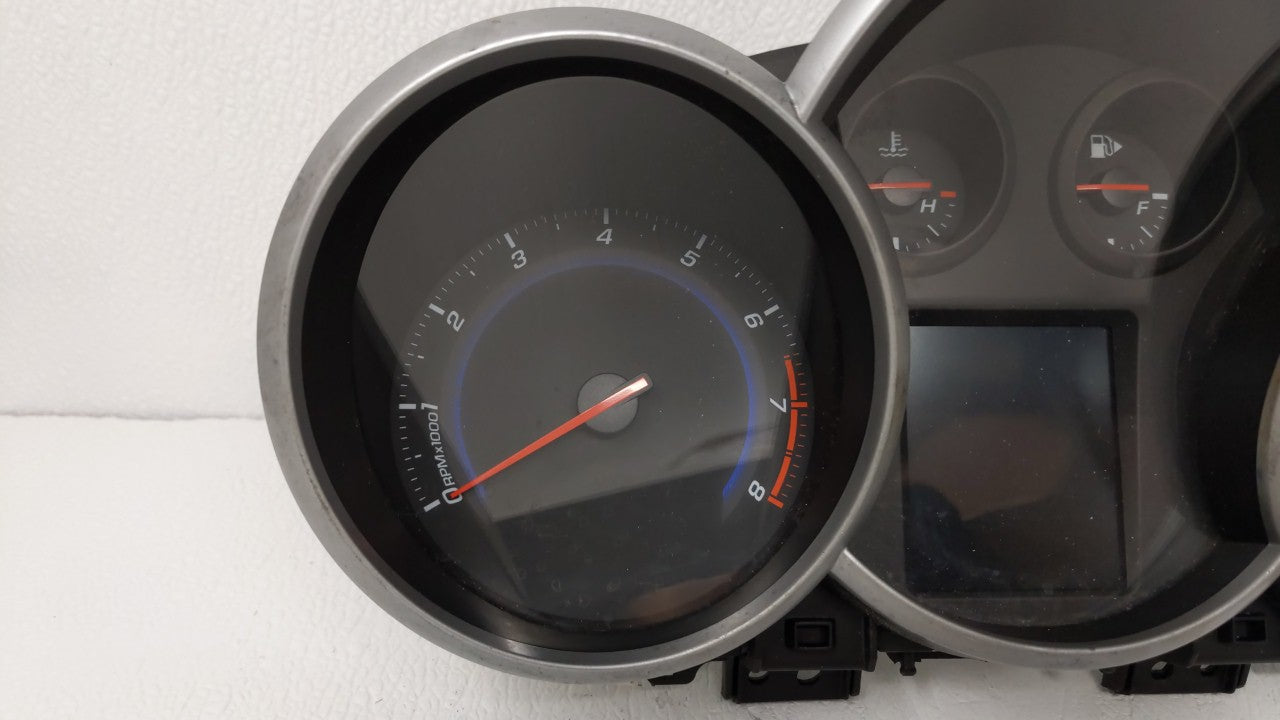 2012 Chevrolet Cruze Instrument Cluster Speedometer Gauges P/N:95940656 95487986 Fits OEM Used Auto Parts - Oemusedautoparts