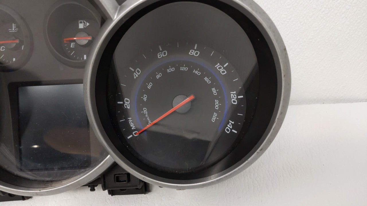 2012 Chevrolet Cruze Instrument Cluster Speedometer Gauges P/N:95940656 95487986 Fits OEM Used Auto Parts - Oemusedautoparts