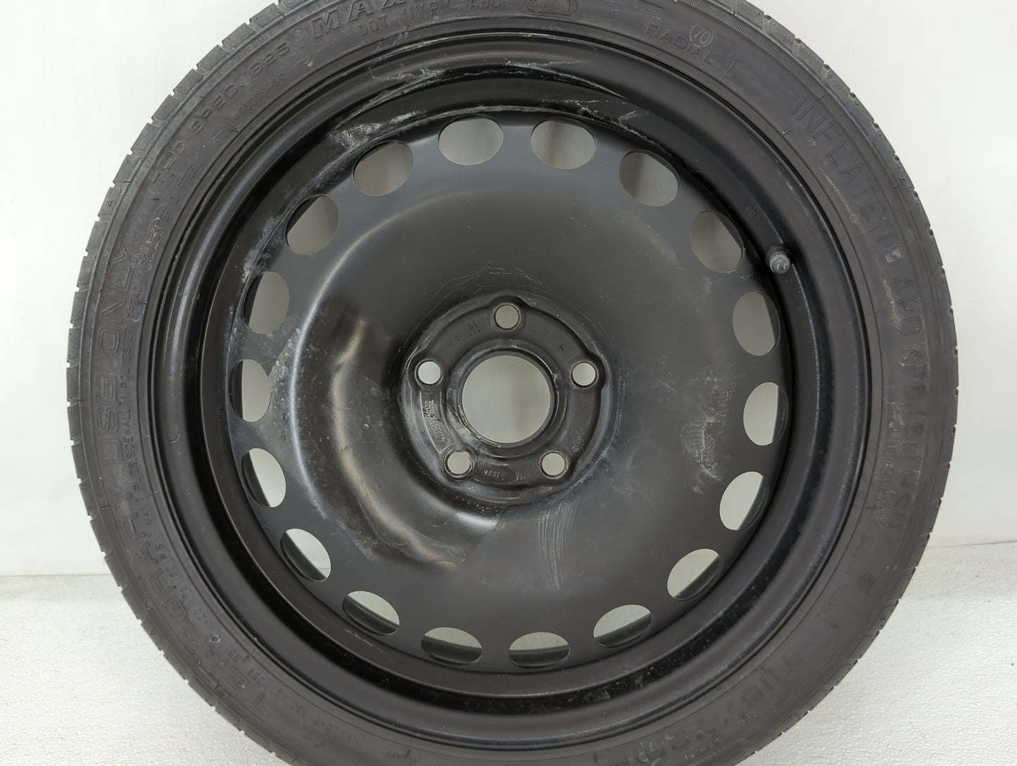 2011-2016 Chevrolet Cruze Spare Donut Tire Wheel Rim Oem - Oemusedautoparts1.com