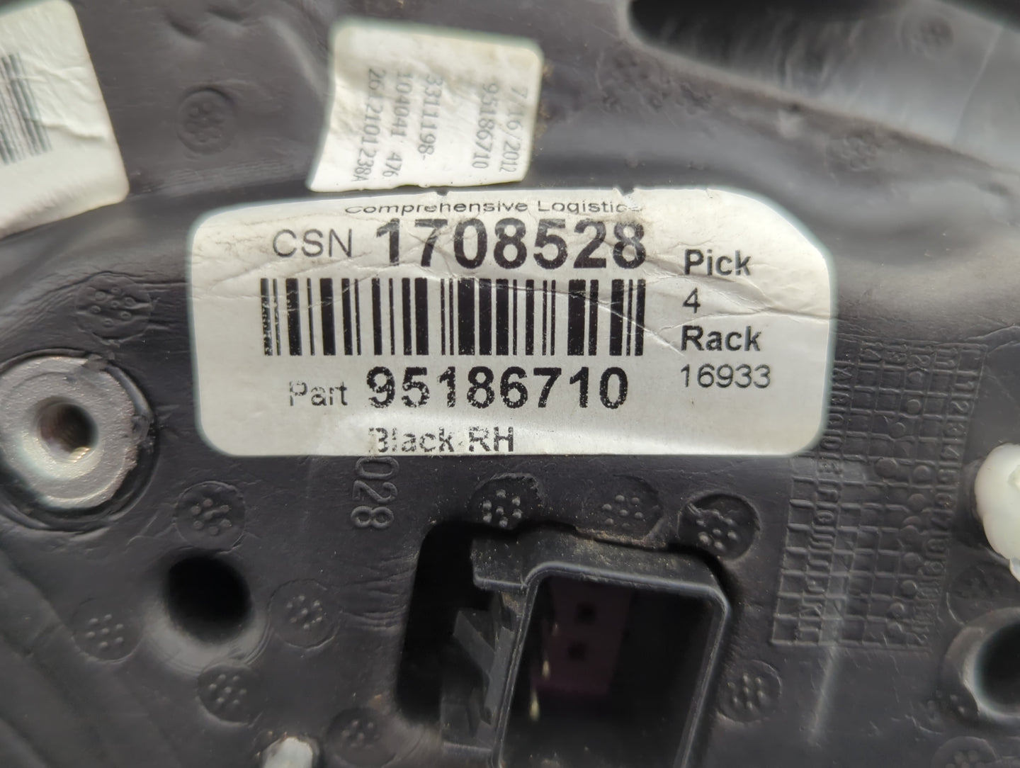 2011-2016 Chevrolet Cruze Passenger Side View Mirror - Right Door Mirror OEM Used - Oemusedautoparts1.com