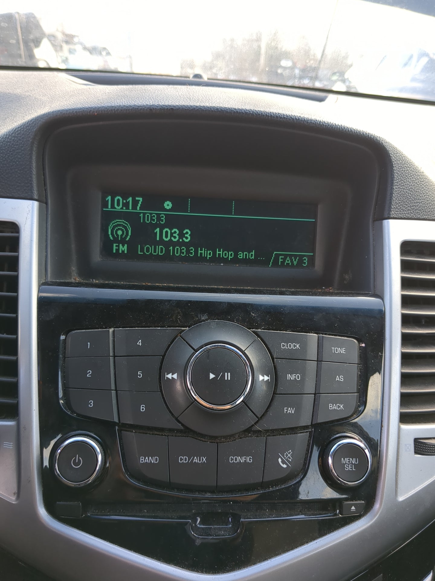 2012 Chevrolet Cruze Radio AM FM Cd Player Receiver Replacement Fits OEM Used Auto Parts - Oemusedautoparts1.com
