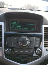 2012 Chevrolet Cruze Radio AM FM Cd Player Receiver Replacement Fits OEM Used Auto Parts - Oemusedautoparts1.com