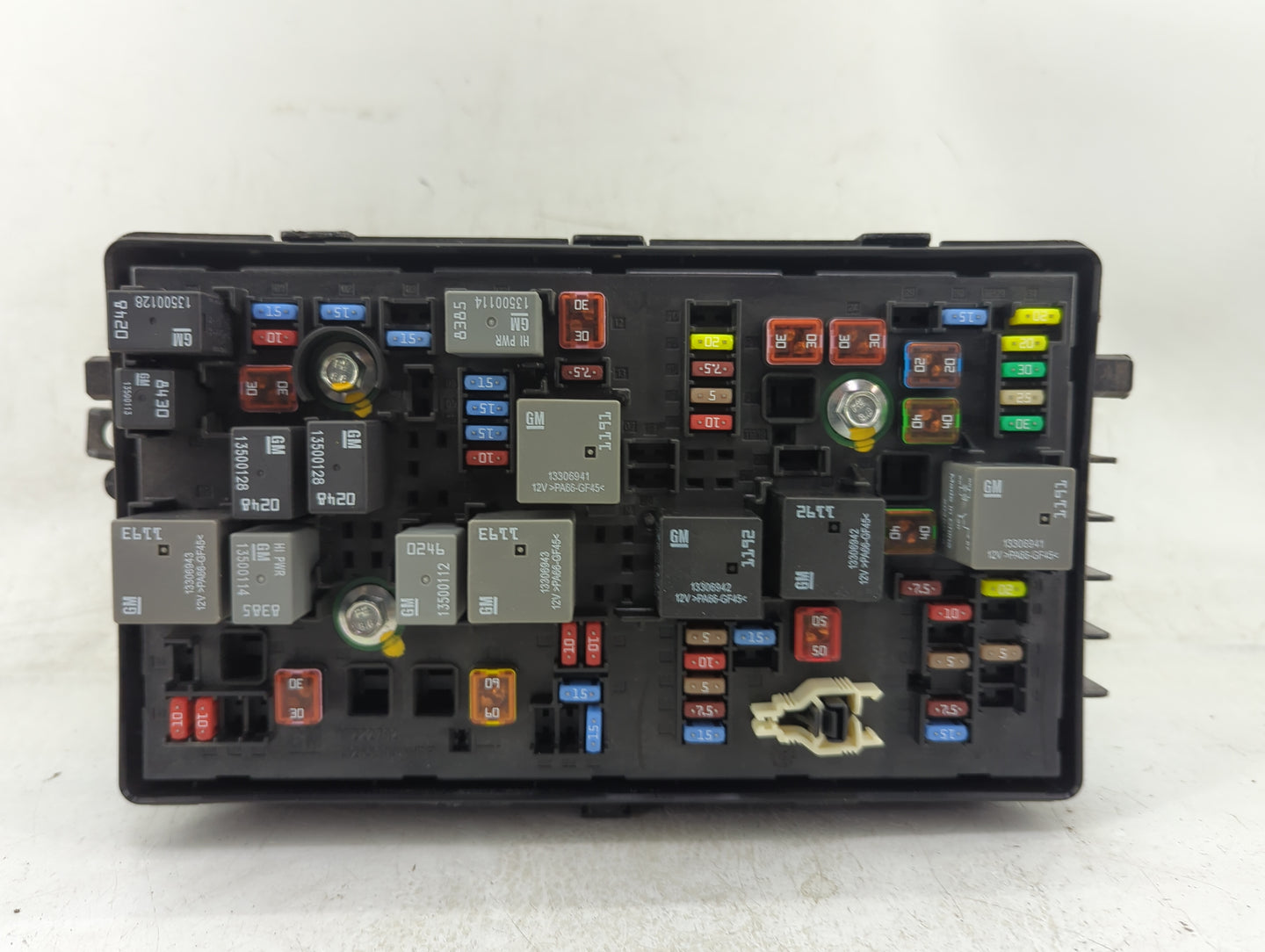 2011-2014 Chevrolet Cruze Fusebox Fuse Box Panel Relay Module P/N:13222782 Fits Fits 2011 2012 2013 2014 OEM Used Auto Parts