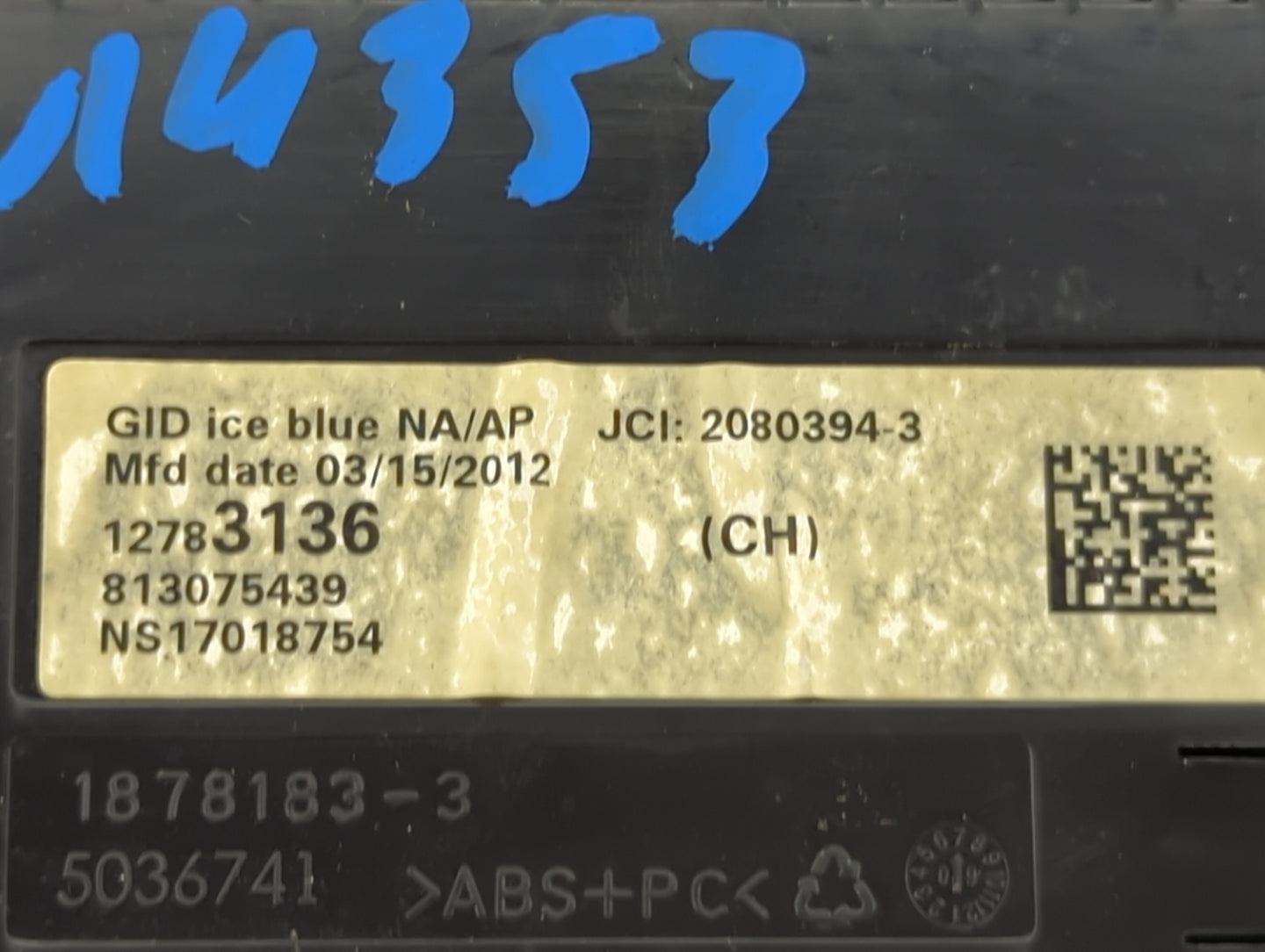 2011-2016 Chevrolet Cruze Information Display Screen - Oemusedautoparts1.com
