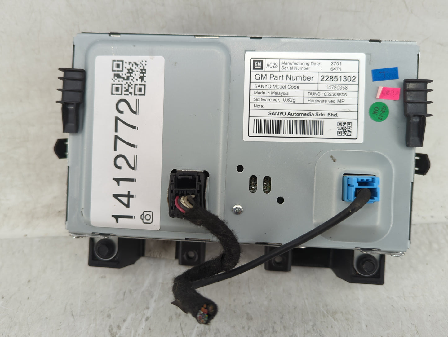 2011-2016 Chevrolet Cruze Information Display Screen - Oemusedautoparts1.com