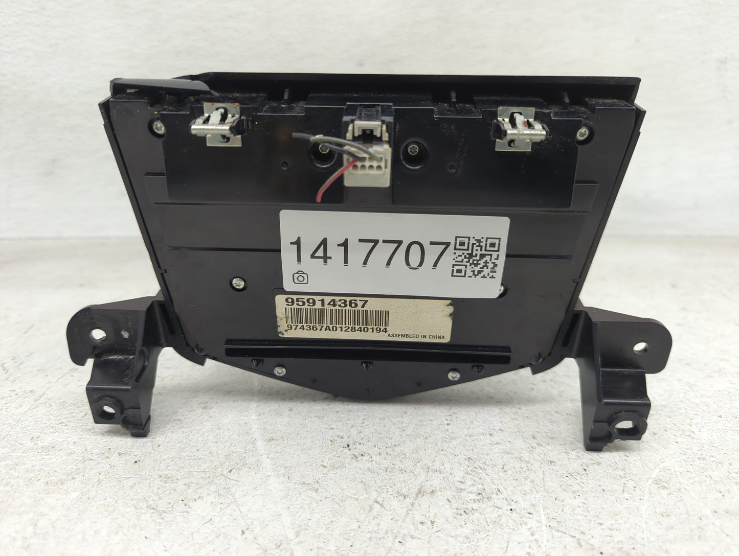 2011-2016 Chevrolet Cruze Radio Control Panel - Oemusedautoparts1.com