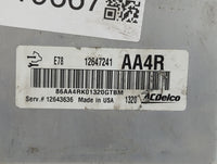 2012-2016 Chevrolet Cruze PCM Engine Control Computer ECU ECM PCU OEM P/N:12647241 AA4R Fits Fits 2011 2012 2013 2014 2015 2
