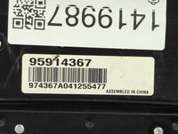 2011-2016 Chevrolet Cruze Radio Control Panel - Oemusedautoparts1.com