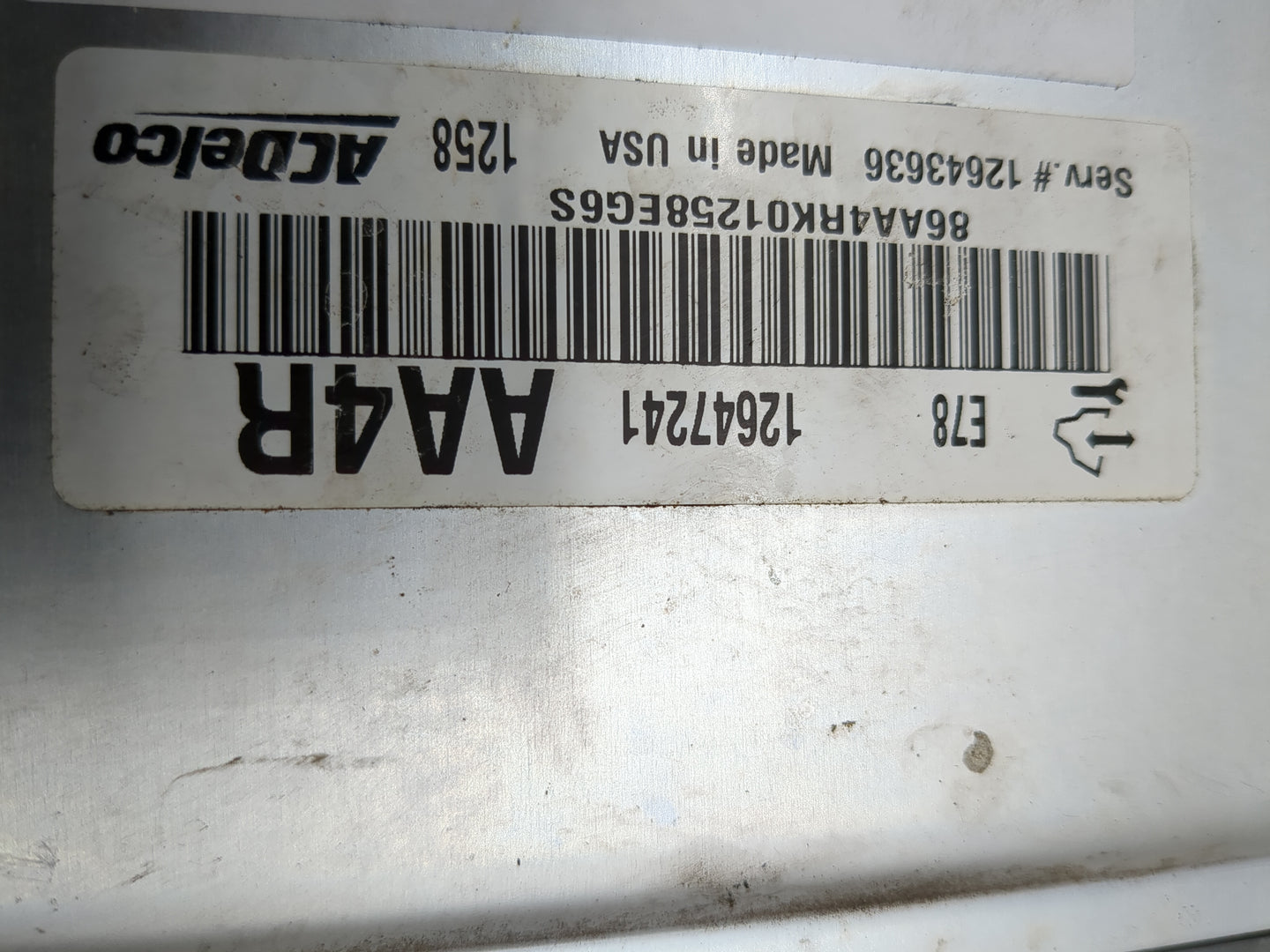 2012-2016 Chevrolet Cruze PCM Engine Control Computer ECU ECM PCU OEM P/N:12647241 Fits Fits 2011 2012 2013 2014 2015 2016 O