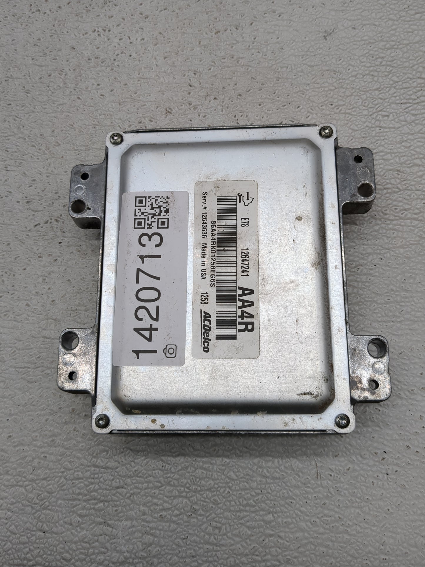 2012-2016 Chevrolet Cruze PCM Engine Control Computer ECU ECM PCU OEM P/N:12647241 Fits Fits 2011 2012 2013 2014 2015 2016 O