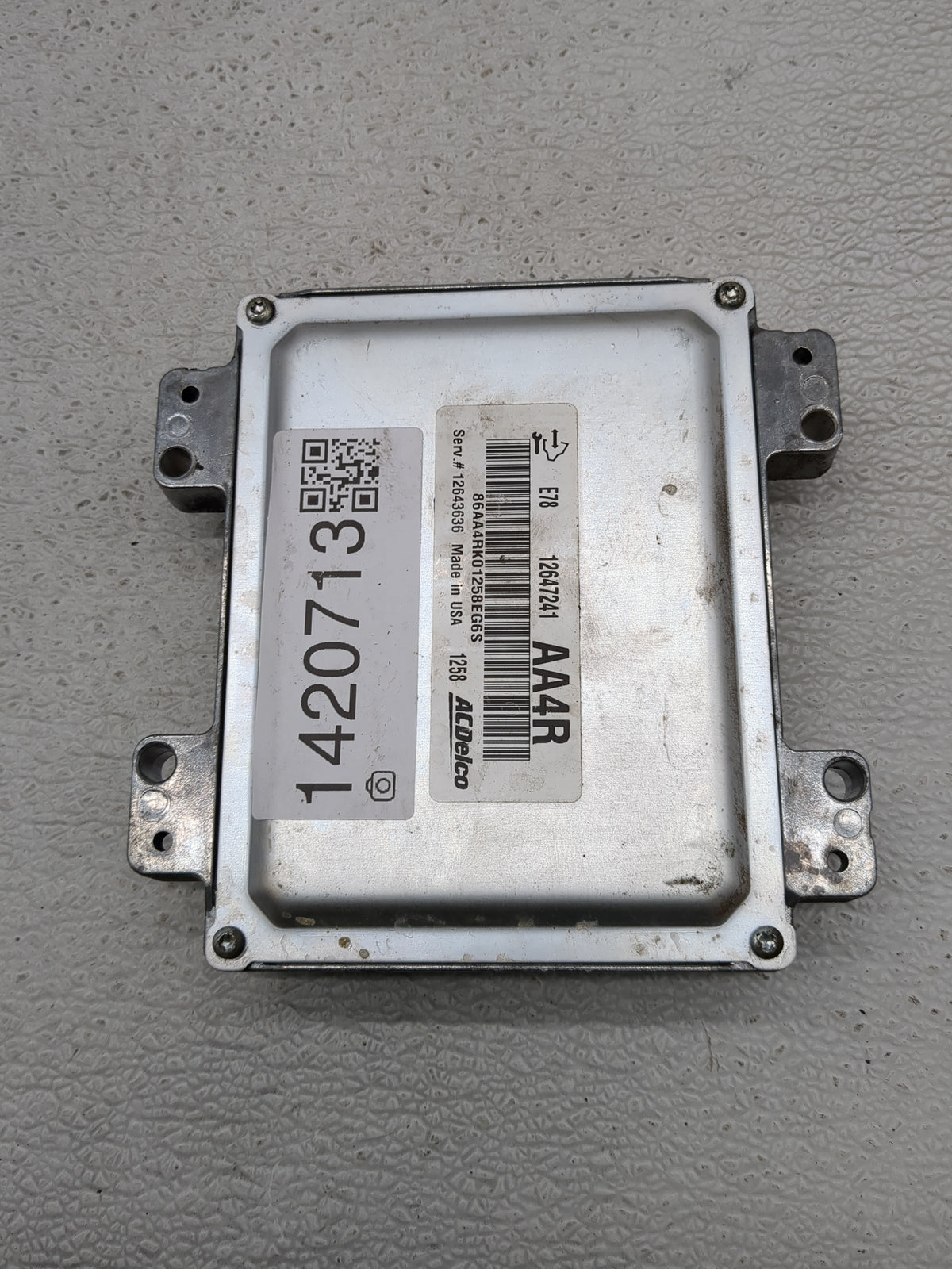 2012-2016 Chevrolet Cruze PCM Engine Control Computer ECU ECM PCU OEM P/N:12647241 Fits 2011 2012 2013 2014 2015 2016 OEM Us