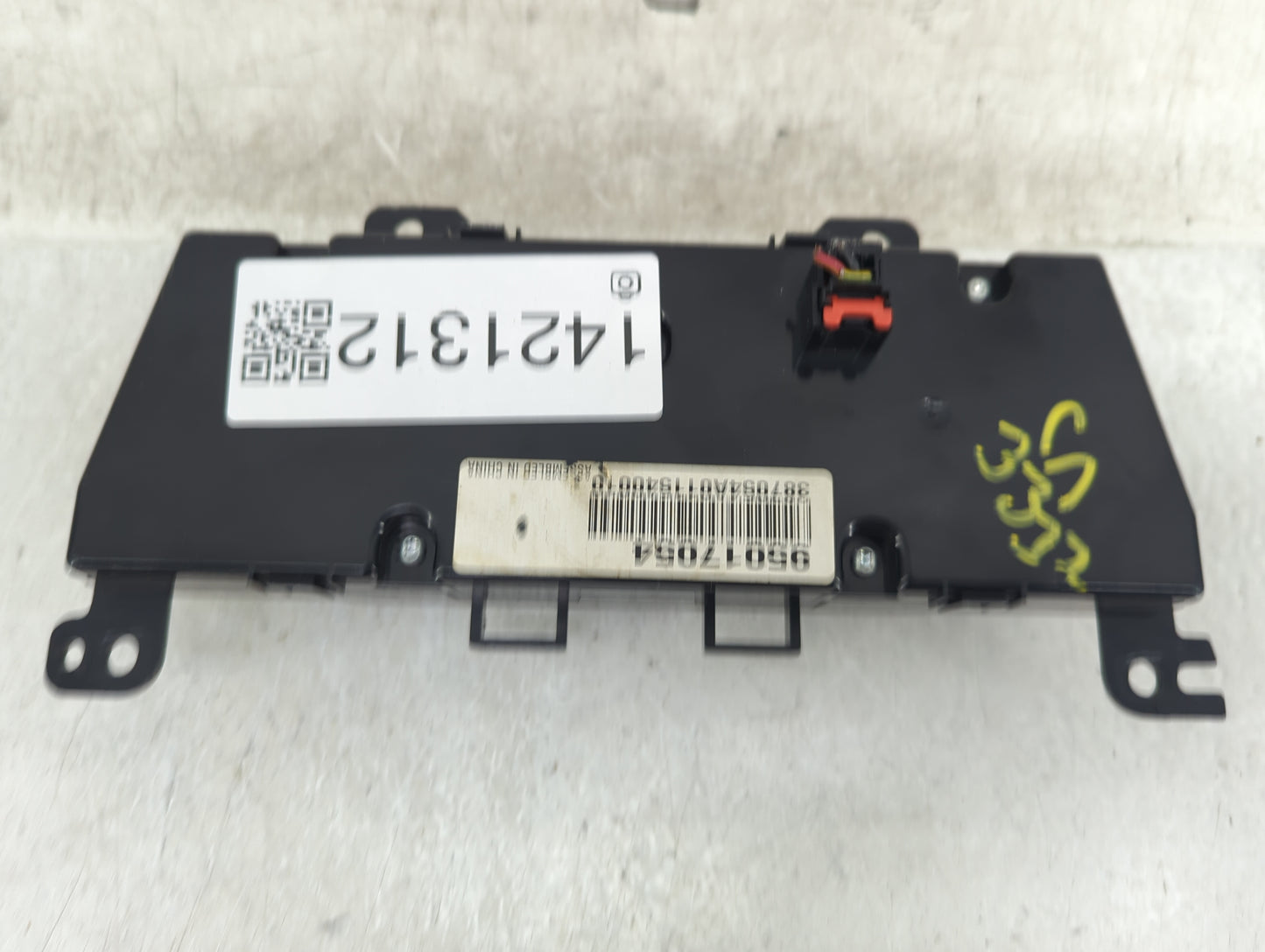 2011-2012 Chevrolet Cruze Climate Control Module Temperature AC/Heater Replacement P/N:95017054 Fits Fits 2011 2012 OEM Used