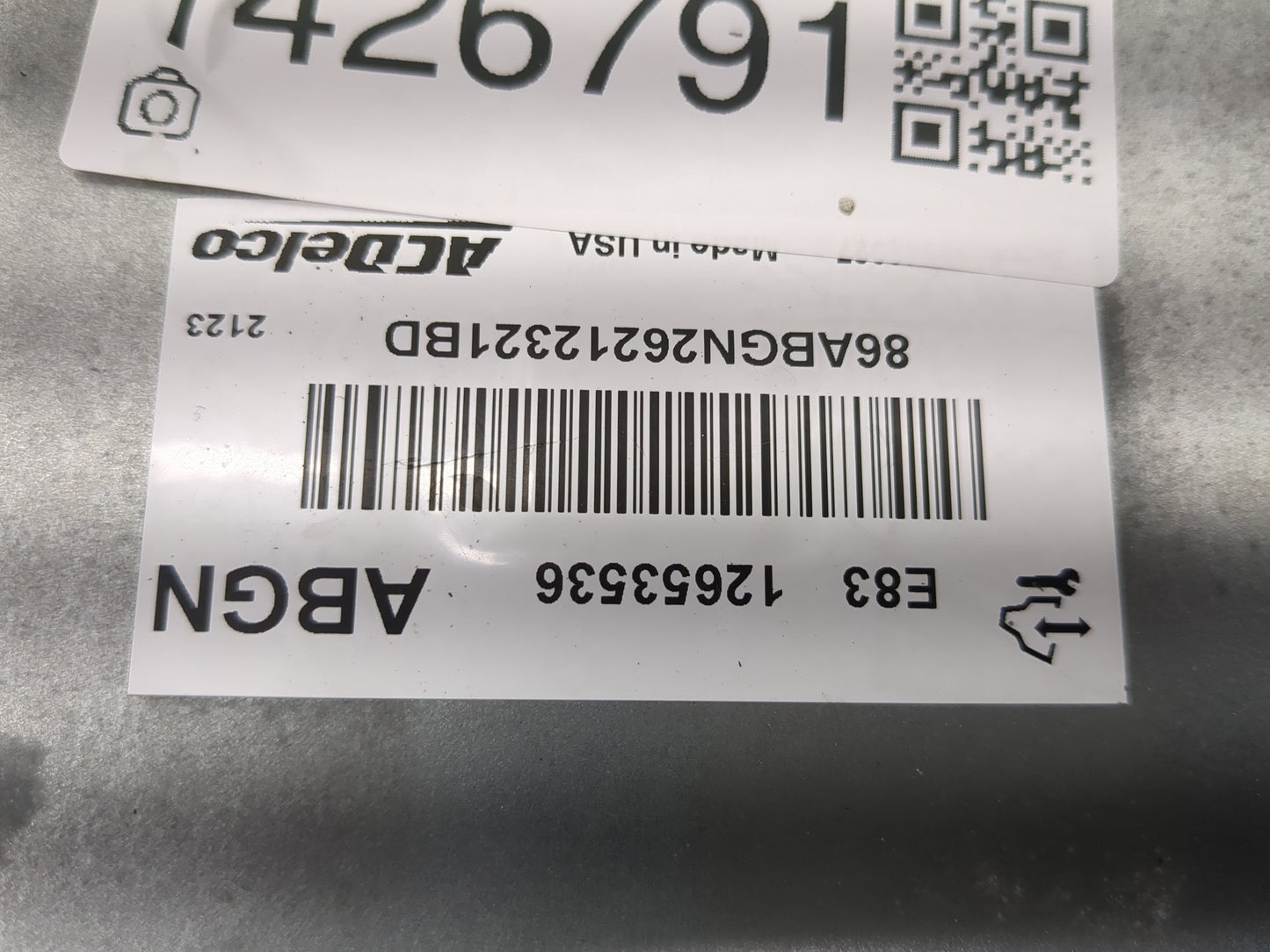 2012 Chevrolet Cruze PCM Engine Control Computer ECU ECM PCU OEM P/N:12653536 86ABGN26212321BD Fits OEM Used Auto Parts - Oe