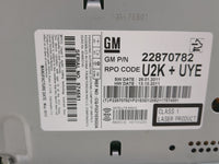 2011-2012 Chevrolet Cruze Radio AM FM Cd Player Receiver Replacement P/N:22870782 CQ-FG21E0GDA Fits Fits 2010 2011 2012 OEM 