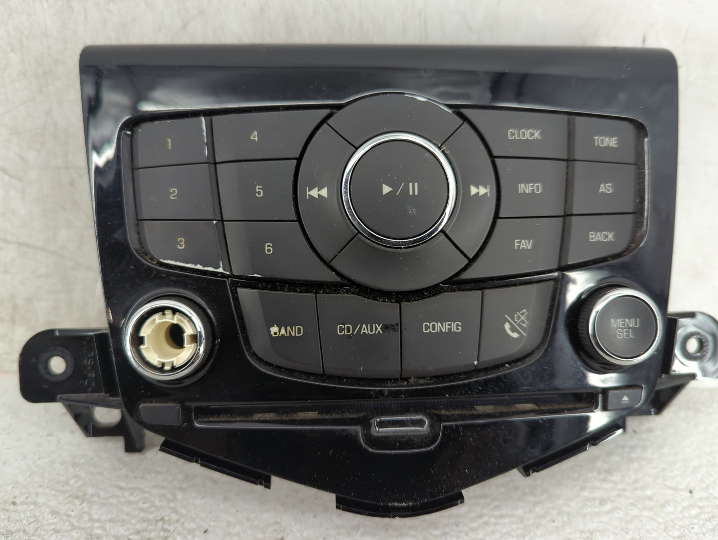 2011-2016 Chevrolet Cruze Radio Control Panel Black - Oemusedautoparts1.com