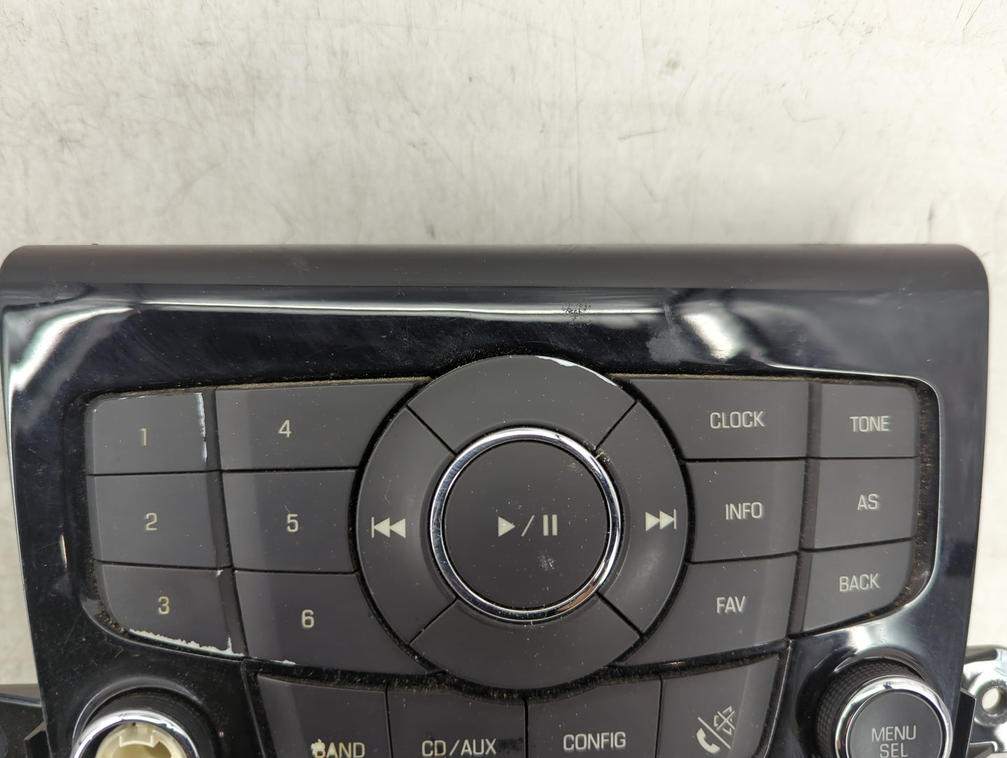 2011-2016 Chevrolet Cruze Radio Control Panel Black - Oemusedautoparts1.com