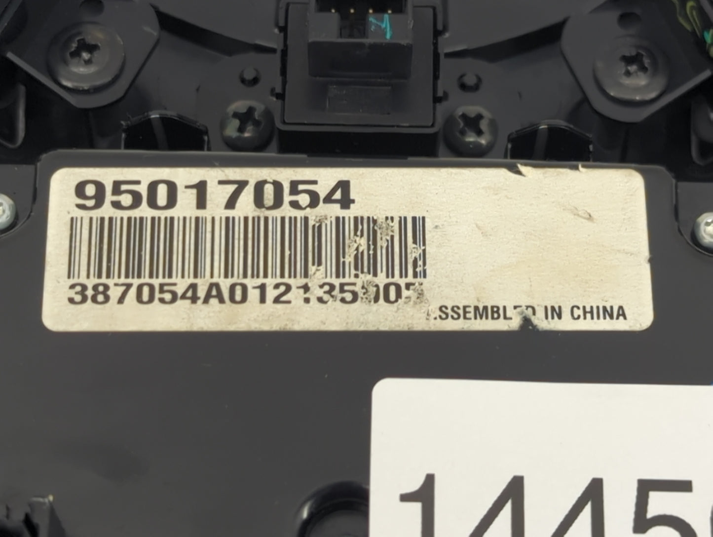 2012 Chevrolet Cruze Climate Control Module Temperature AC/Heater Replacement P/N:95017054 387054A012135007 Fits OEM Used Au