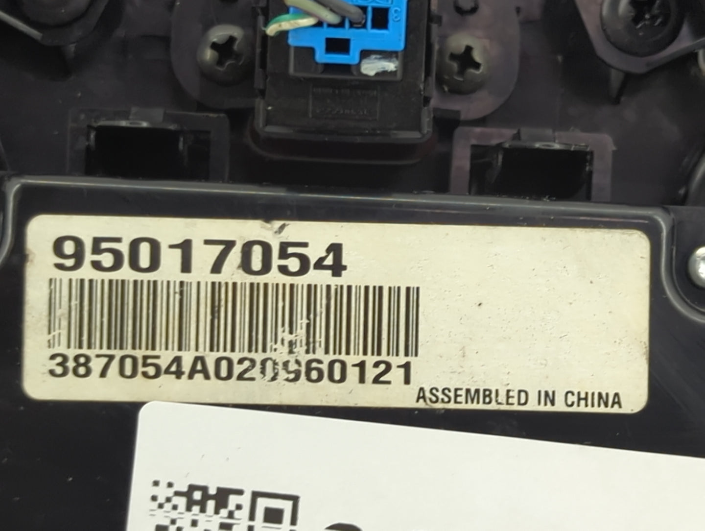 2011-2012 Chevrolet Cruze Climate Control Module Temperature AC/Heater Replacement P/N:95017054 387054A020960121 Fits OEM Us