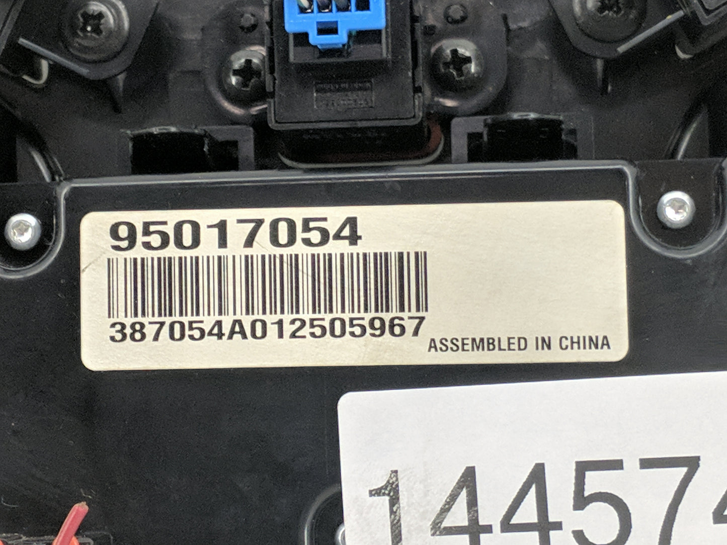 2012 Chevrolet Cruze Climate Control Module Temperature AC/Heater Replacement P/N:95017054 387054A012505967 Fits OEM Used Au
