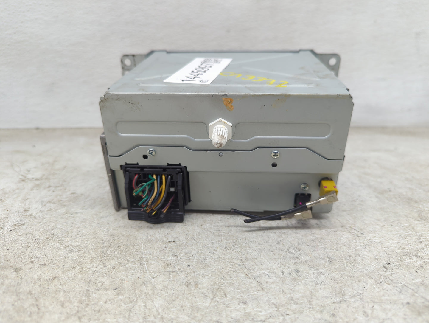 2012 Chevrolet Cruze Radio AM FM Cd Player Receiver Replacement P/N:22815634 CQ-FG21E0GDA Fits OEM Used Auto Parts - Oemused