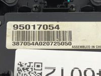 2012 Chevrolet Cruze Climate Control Module Temperature AC/Heater Replacement P/N:95017054 387054A020725050 Fits OEM Used Au