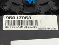 2011-2015 Chevrolet Cruze Climate Control Module Temperature AC/Heater Replacement P/N:95017058 Fits Fits 2011 2012 2013 201