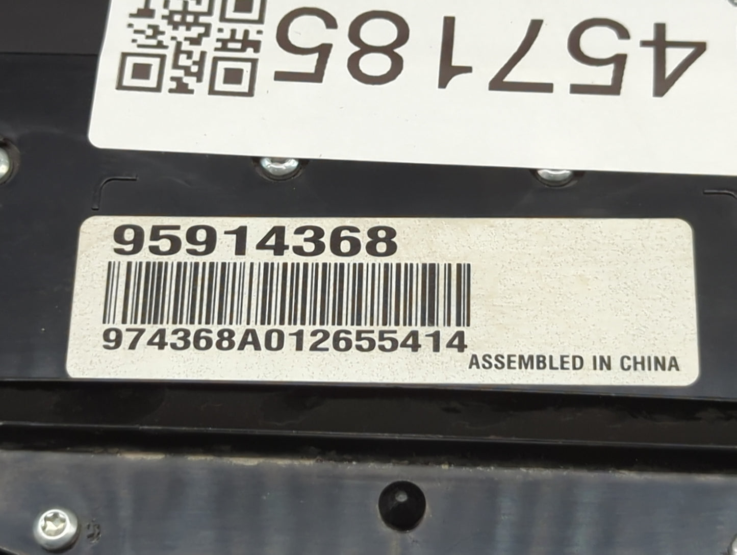 2012-2016 Chevrolet Cruze Radio Control Panel - Oemusedautoparts1.com