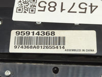 2012-2016 Chevrolet Cruze Radio Control Panel - Oemusedautoparts1.com