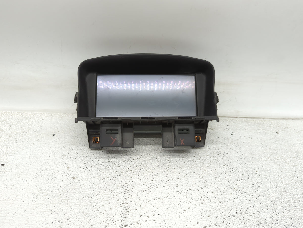 2012 Chevrolet Cruze Information Radio Display Screen 1457235 - Oemusedautoparts1.com