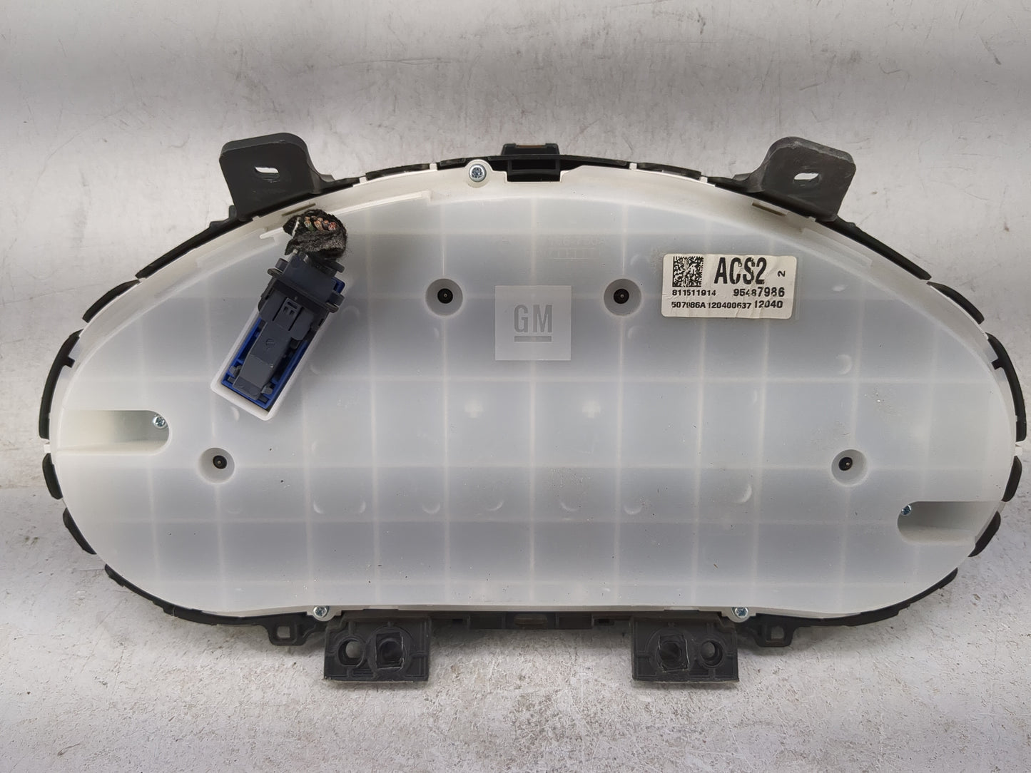 2012 Chevrolet Cruze Instrument Cluster Speedometer Gauges P/N:95487986 507086A, 120400637, 789166-750A Miles: Fits OEM Used