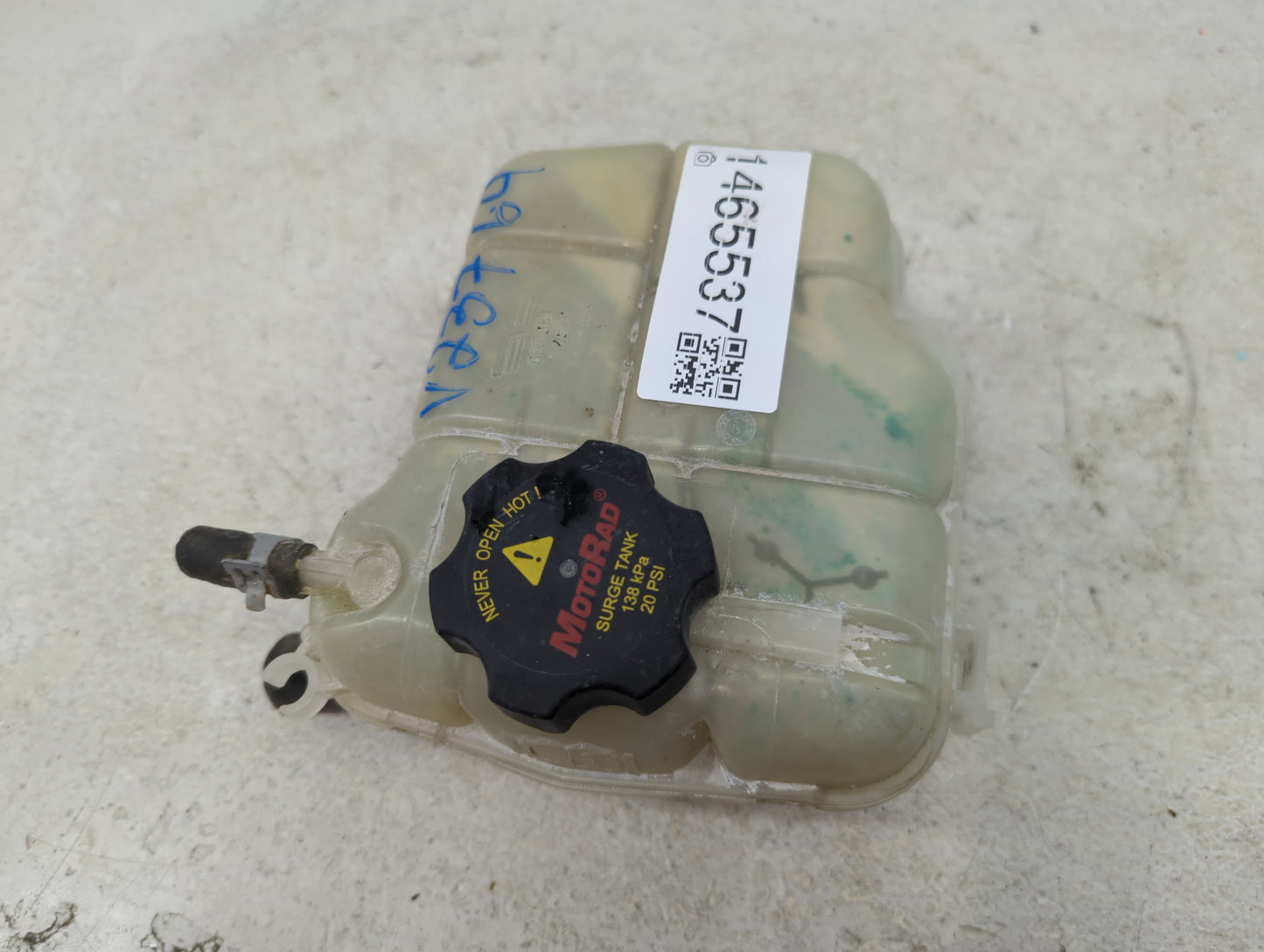 2011 Chevrolet Cruze Radiator Coolant Overflow Expansion Tank Bottle 1465537 - Oemusedautoparts1.com
