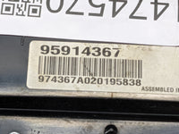 2011-2016 Chevrolet Cruze Radio Control Panel 1474570 - Oemusedautoparts1.com