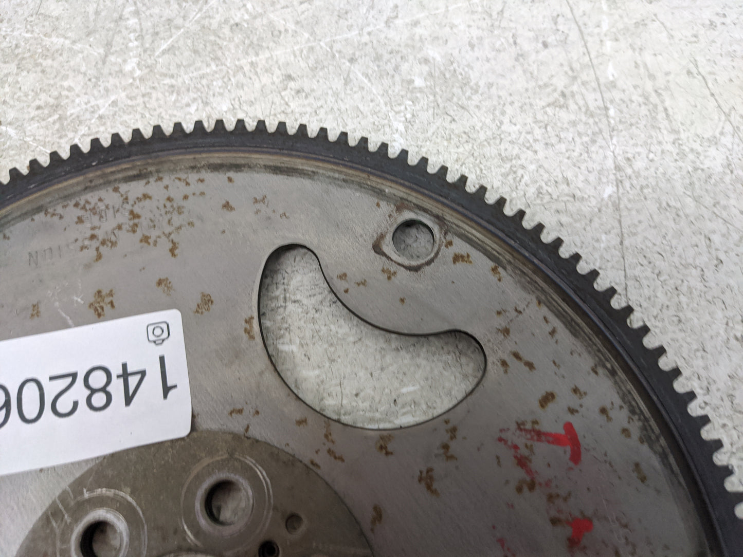 2012 Chevrolet Cruze Transmission Flywheel Flexplate Fits OEM Used Auto Parts - Oemusedautoparts1.com