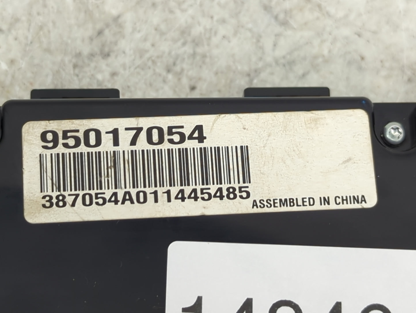 2011-2012 Chevrolet Cruze Climate Control Module Temperature AC/Heater Replacement P/N:95017054 387054A011445485 Fits OEM Us