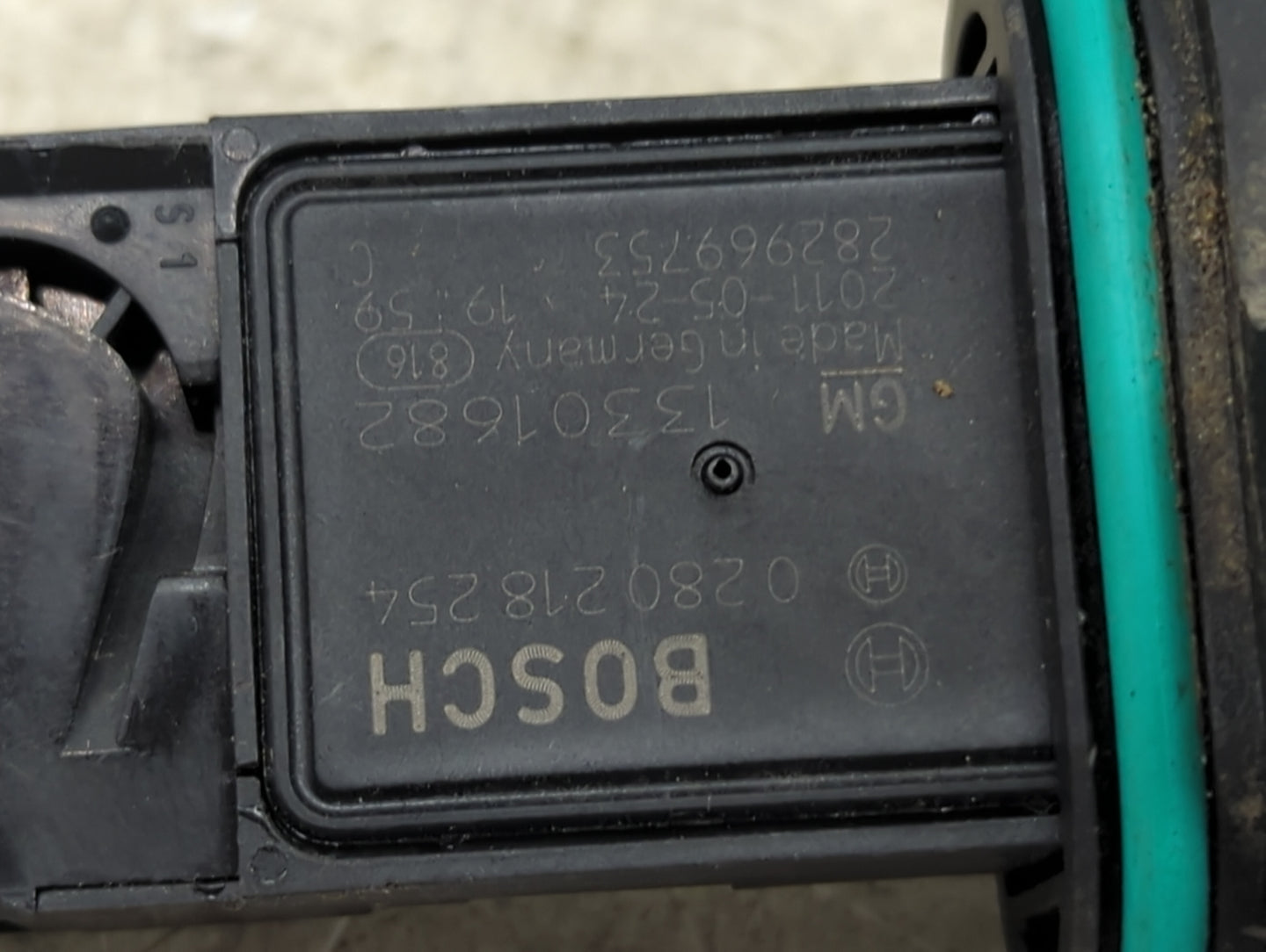 2011-2012 Chevrolet Cruze Mass Air Flow Meter Maf 1486423 - Oemusedautoparts1.com