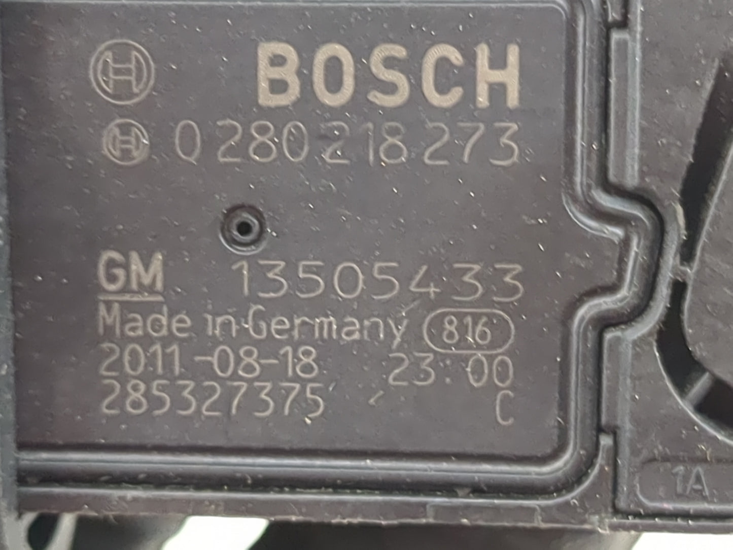 2012-2019 Chevrolet Cruze Mass Air Flow Meter Maf 1486542 - Oemusedautoparts1.com