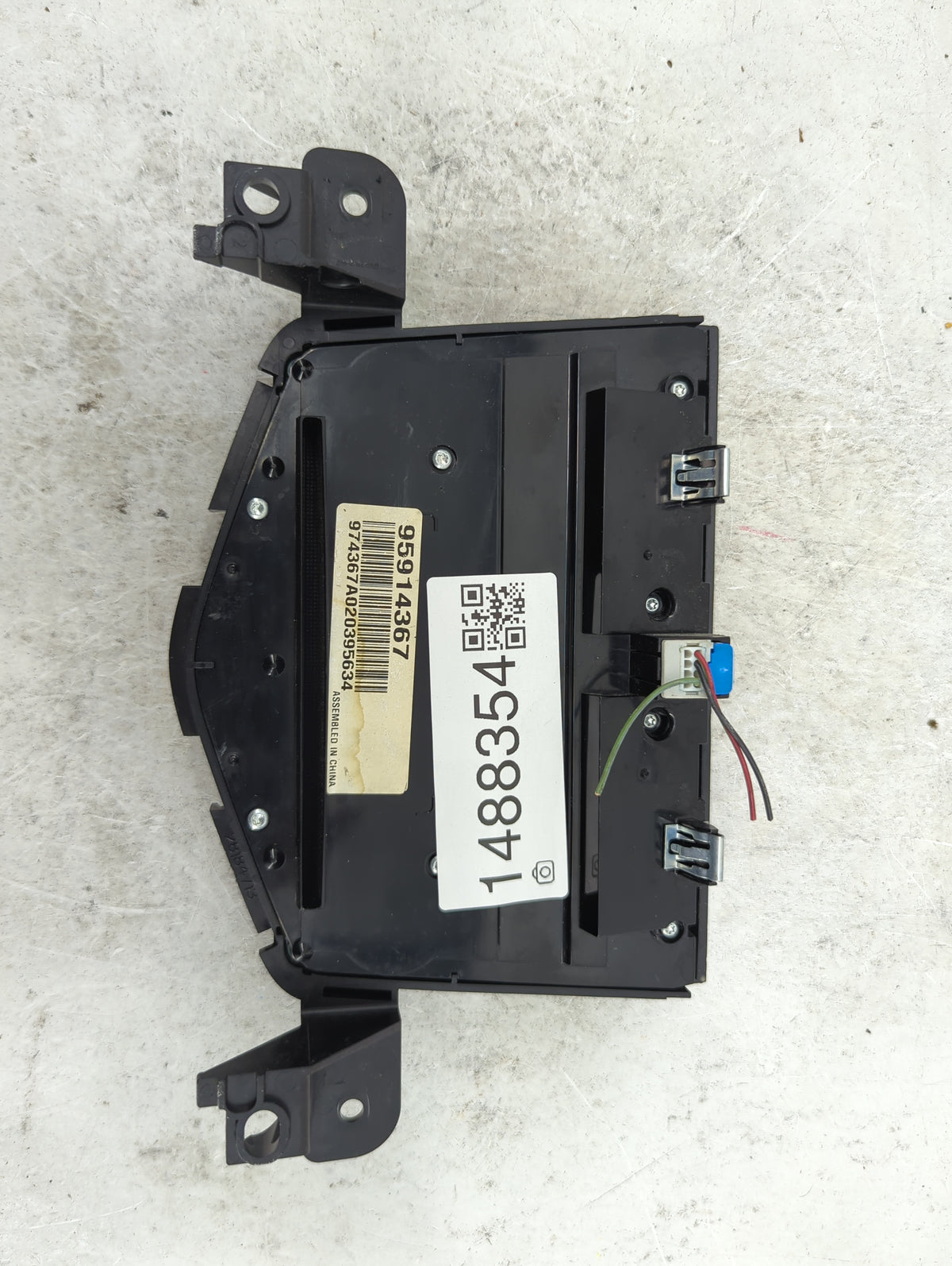 2012-2016 Chevrolet Cruze Climate Control Module Temperature AC/Heater Replacement P/N:95914367 9743670A020395634 Fits OEM U