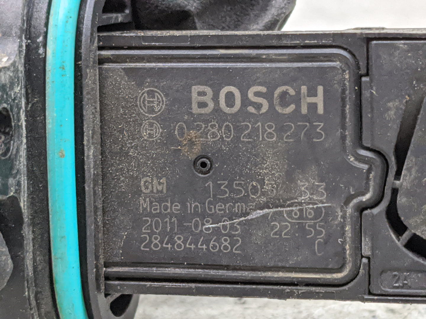 2012-2019 Chevrolet Cruze Mass Air Flow Meter Maf 1489642 - Oemusedautoparts1.com
