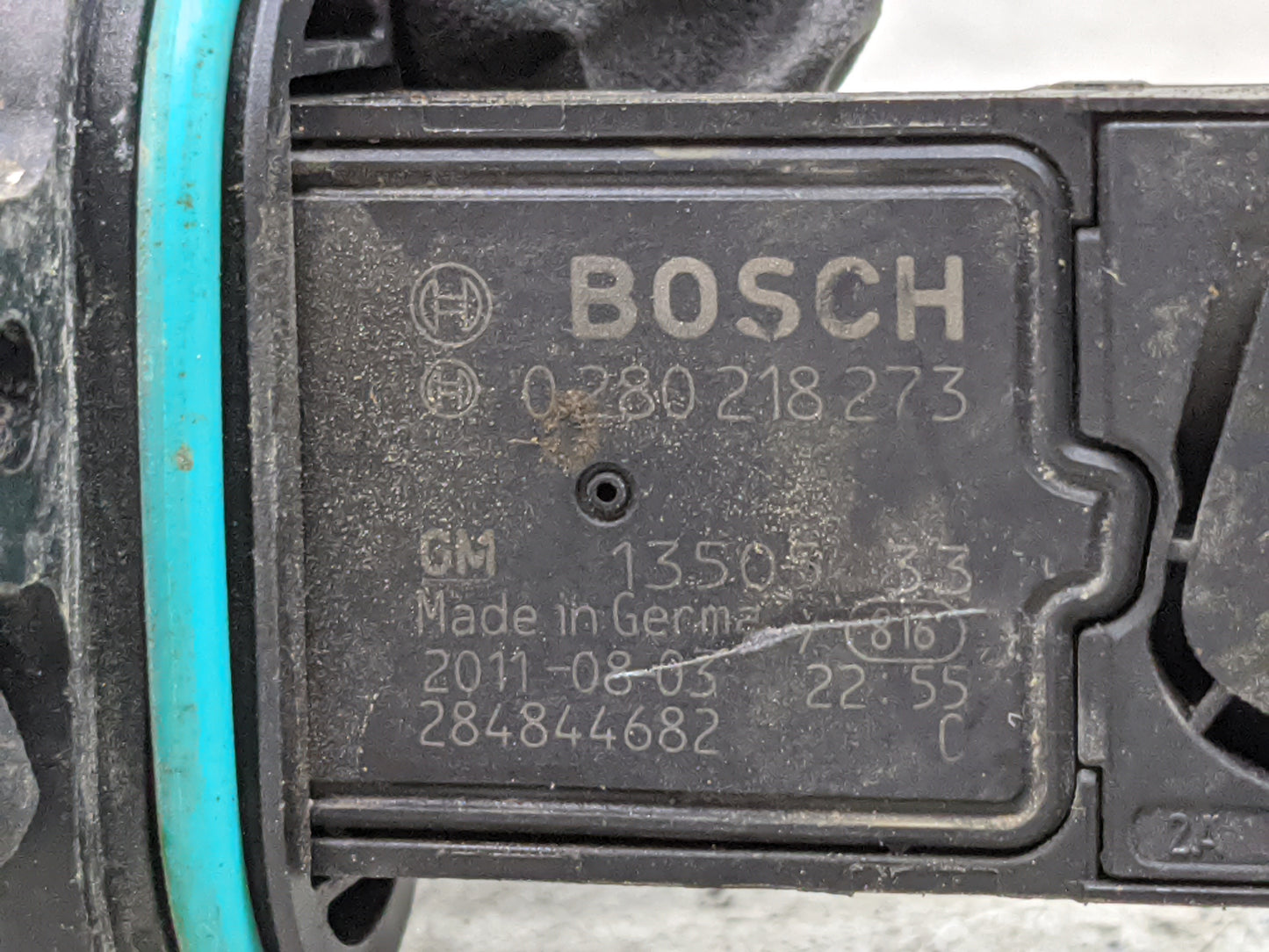 2012-2019 Chevrolet Cruze Mass Air Flow Meter Maf 1489642 - Oemusedautoparts1.com