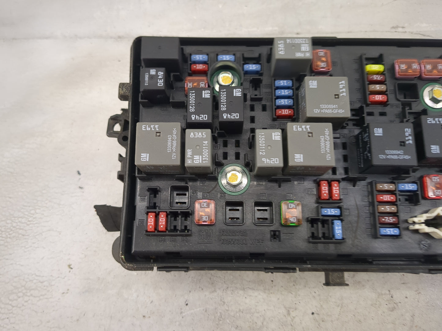 2011-2014 Chevrolet Cruze Fusebox Fuse Box Panel Relay Module P/N:13500128 13500114, 13500112 Fits Fits 2011 2012 2013 2014 