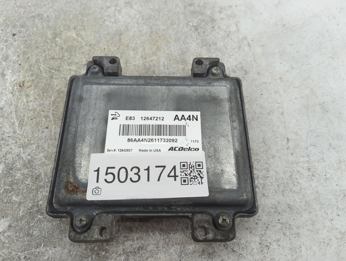 2011-2012 Chevrolet Cruze PCM Engine Control Computer ECU ECM PCU OEM P/N:12647212 12642927 Fits OEM Used Auto Parts - Oemus