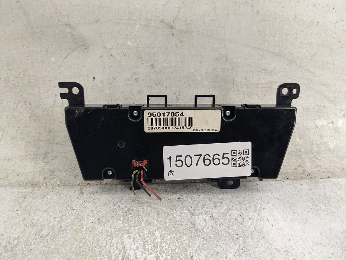 2011-2012 Chevrolet Cruze Climate Control Module Temperature AC/Heater Replacement P/N:95017054 387054A012415249 Fits OEM Us