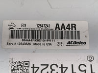 2012-2016 Chevrolet Cruze PCM Engine Control Computer ECU ECM PCU OEM P/N:12647241 12643636 Fits OEM Used Auto Parts - Oemus